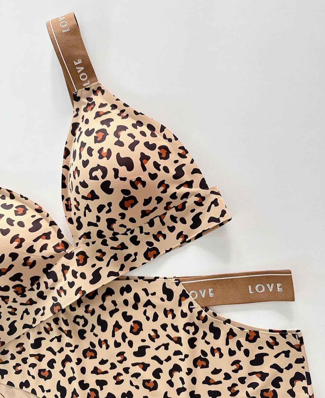Wildlove Leopard Print Bra Panty Set