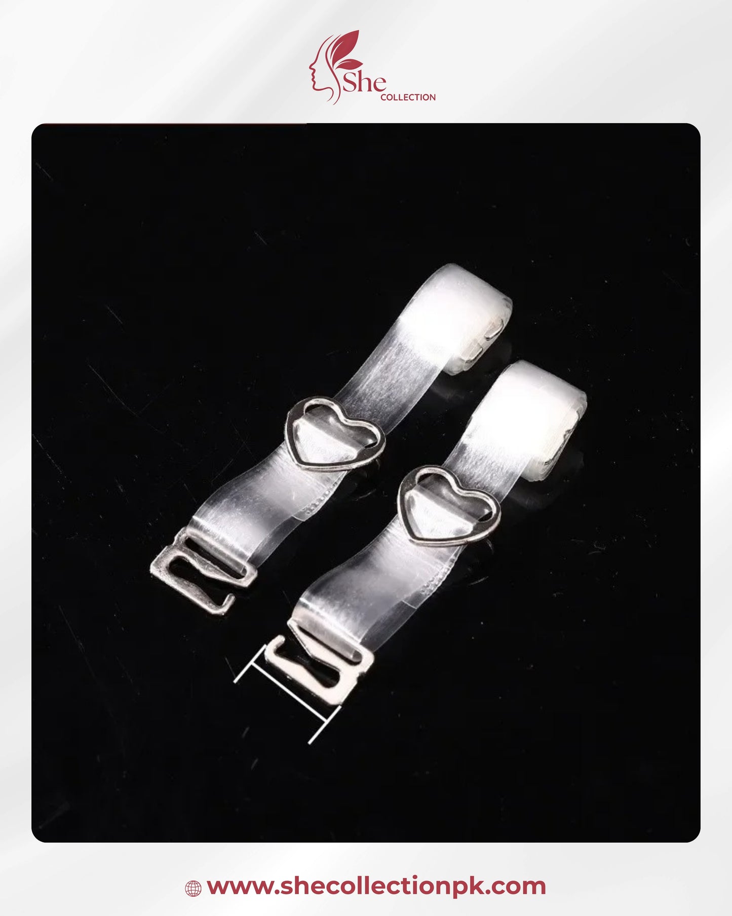 Transparent Bra Straps Invisible Anti Slip Adjustable Shoulder Strap