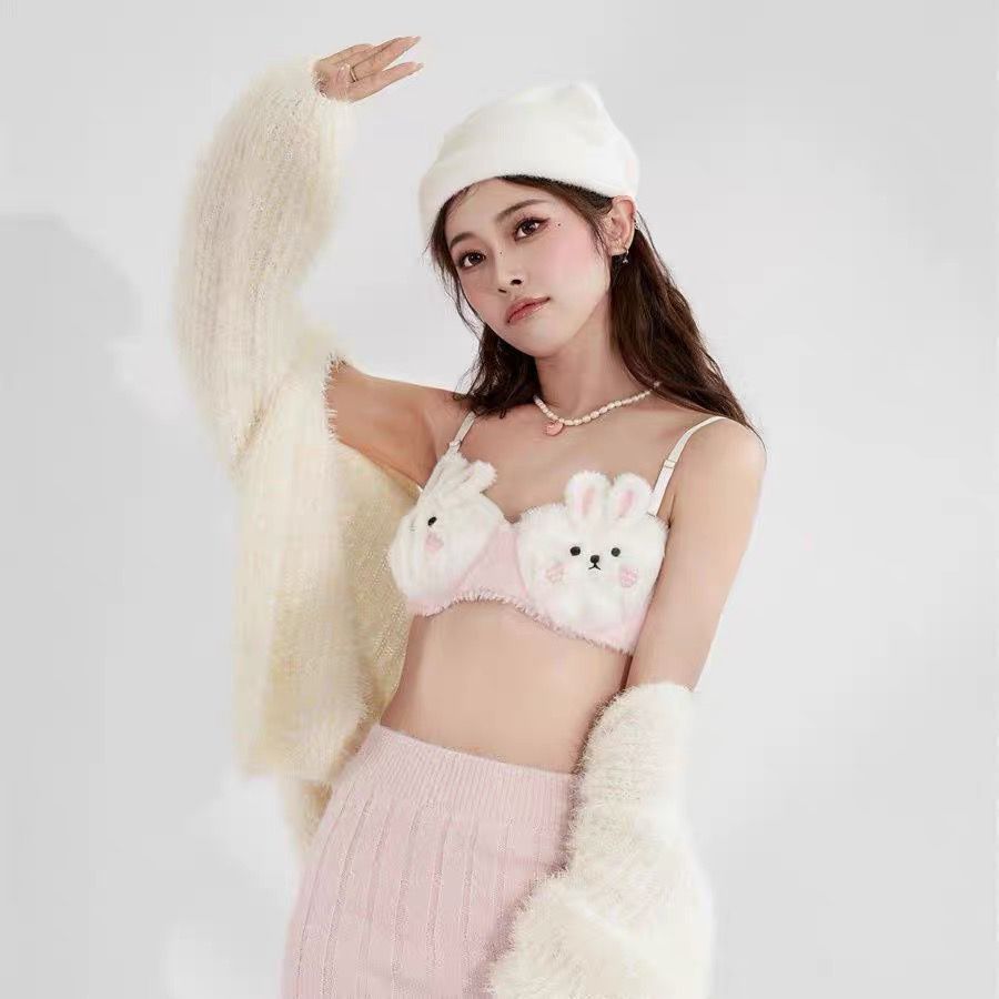 Cute Bunny Anime Soft Push-up Set