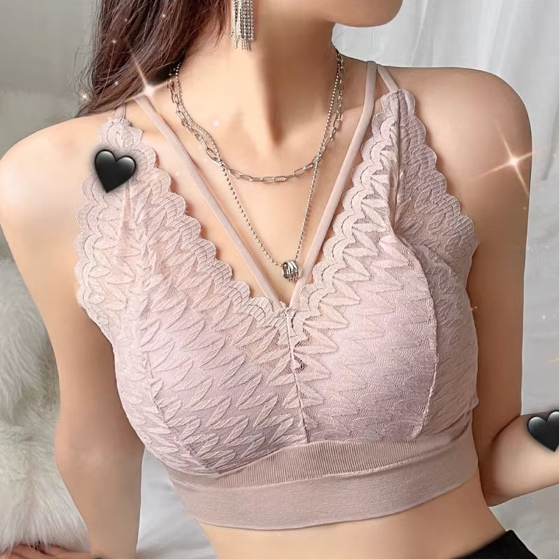 Wireless Lace Comfort Bra