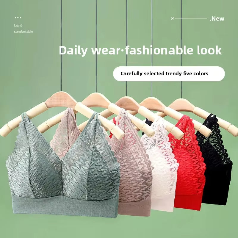 Wireless Lace Comfort Bra