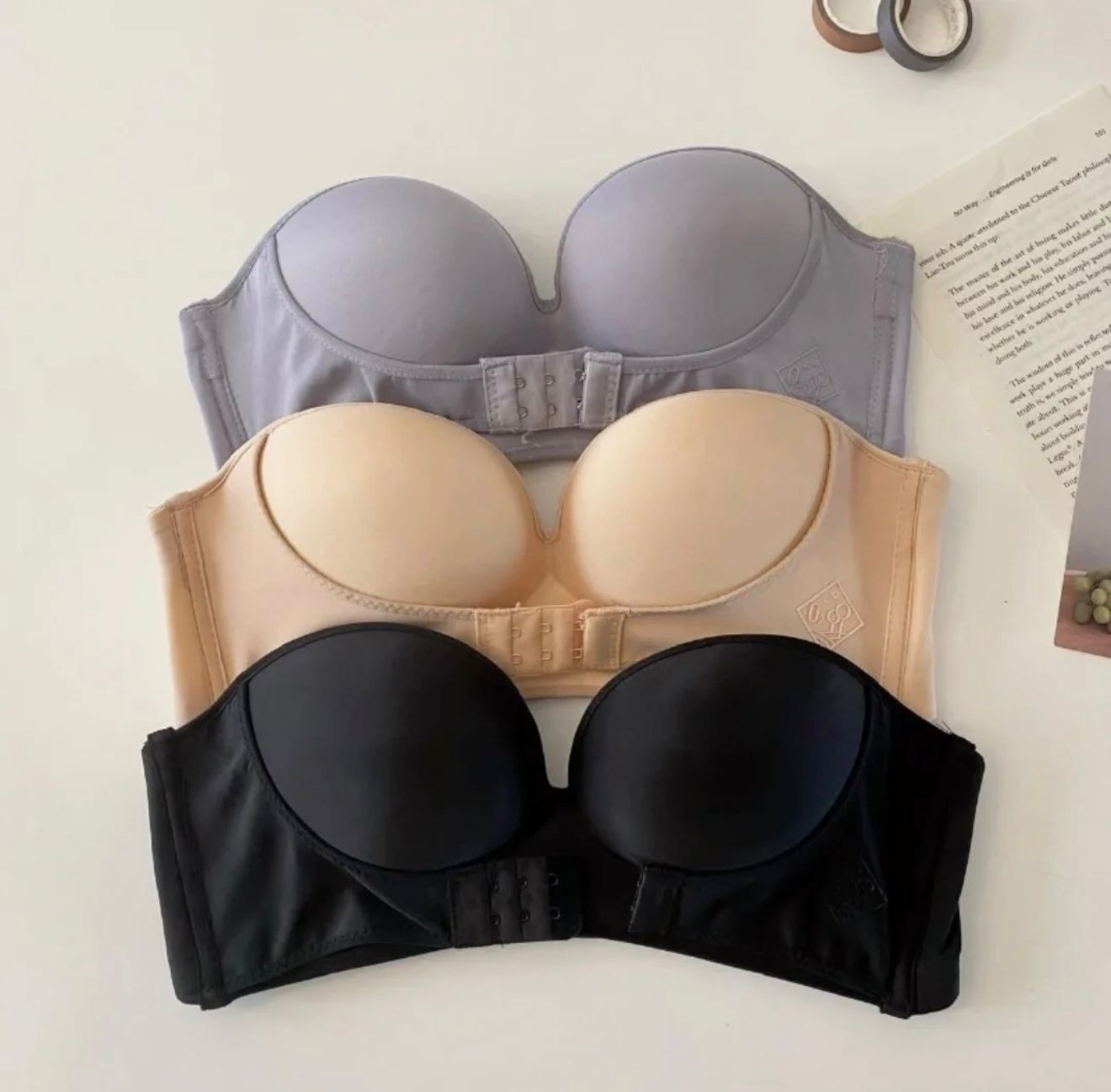 Invisible Strapless Bra– Lift & Push-Up Bra