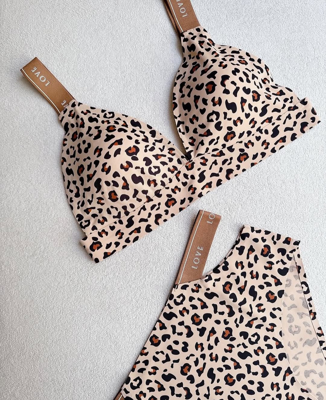 Wildlove Leopard Print Bra Panty Set