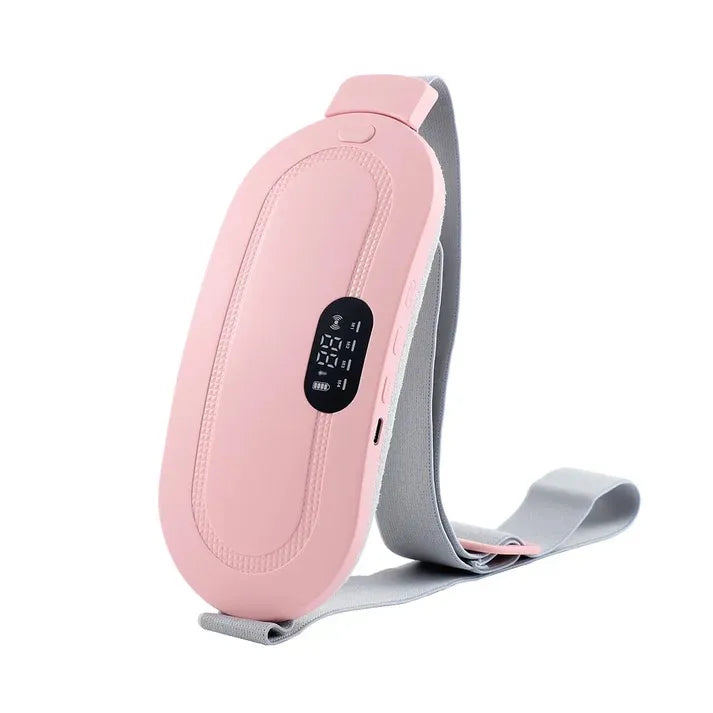 Period Cramp Relief Electric Heating Belt Massager