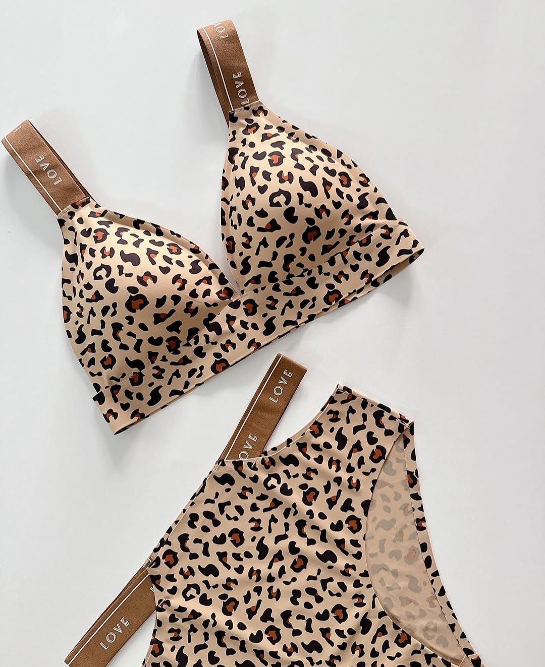 Wildlove Leopard Print Bra Panty Set