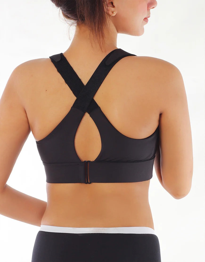 Premium Quality Zipper Sports Bra