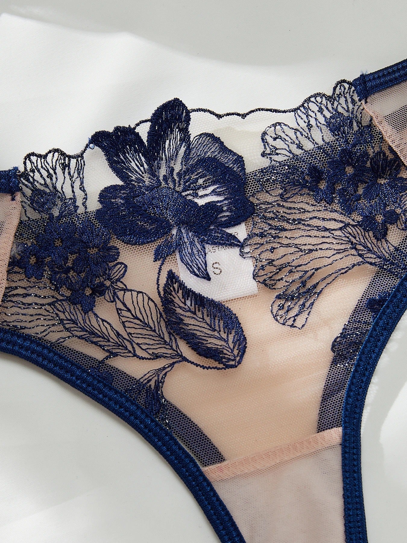 Botanical Lace Embroidery Transparent Set