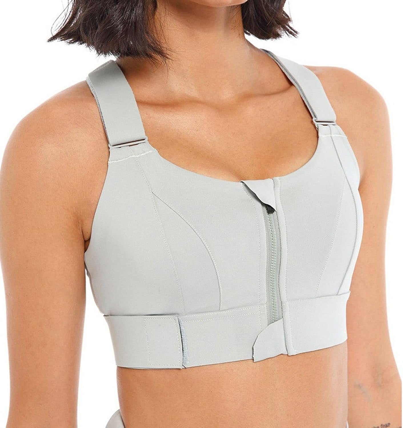 Premium Quality Zipper Sports Bra