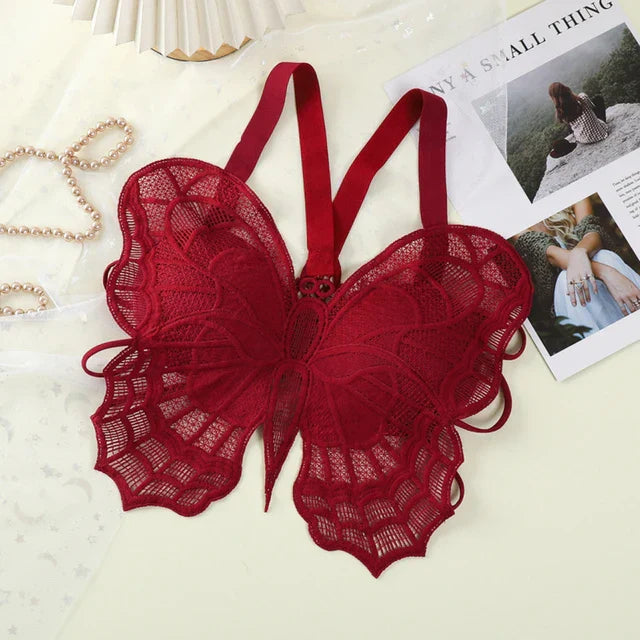 🦋 Butterfly Lace Bralette