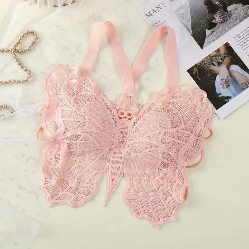 🦋 Butterfly Lace Bralette