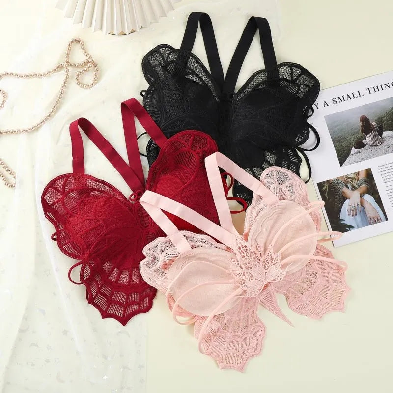 🦋 Butterfly Lace Bralette